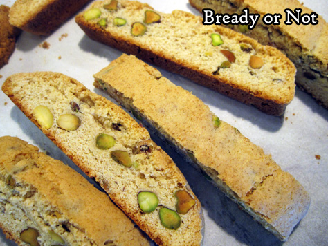 Bready or Not: Pistachio Cardamom Biscotti 