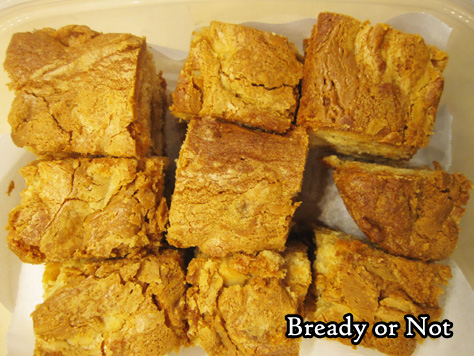 Bready or Not Original: Cookie Butter White Chocolate Macadamia Nut Bars 