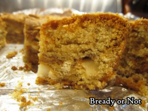 Bready or Not Original: Cookie Butter White Chocolate Macadamia Nut Bars