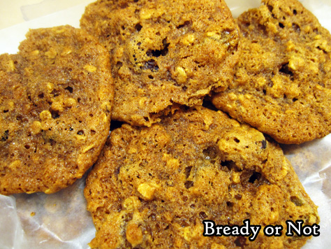 Bready or Not: Apple Butter Oatmeal Cookies 