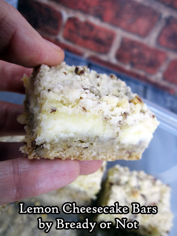 Bready or Not Original: Lemon Cheesecake Bars 