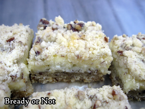 Bready or Not Original: Lemon Cheesecake Bars 