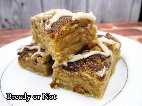 Bready or Not: Maple-Glazed Cinnamon Chip Bars 