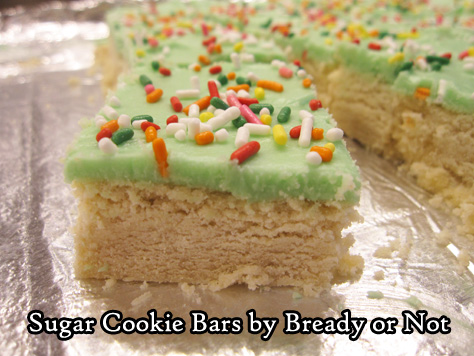 Bready or Not: Sugar Cookie Bars 