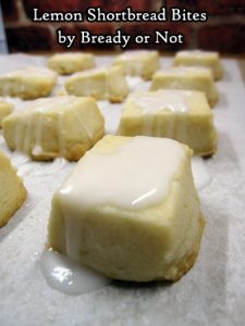 Bready or Not: Lemon Shortbread Bites