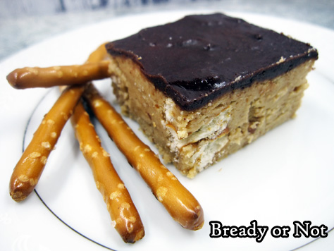 Bready or Not: No-Bake Peanut Butter Pretzel Fudge 