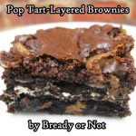 Bready or Not: Pop Tart-Layered Brownies