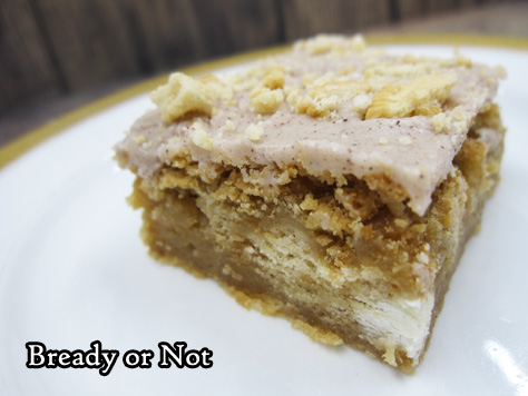 Bready or Not Original: Glazed Maple Blondies 