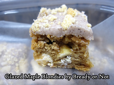Bready or Not Original: Glazed Maple Blondies 