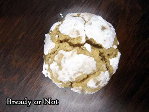 Bready or Not: Lemon Brown Butter Crinkle Cookies 