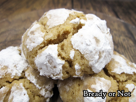 Bready or Not: Lemon Brown Butter Crinkle Cookies 