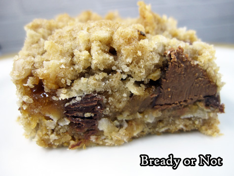 Bready or Not: Oatmeal Caramel Bars 