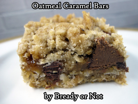 Bready or Not: Oatmeal Caramel Bars 