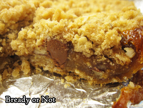 Bready or Not: Oatmeal Caramel Bars 