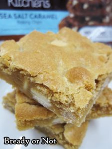 Bready or Not Original: Salted Caramel Chip Blondies