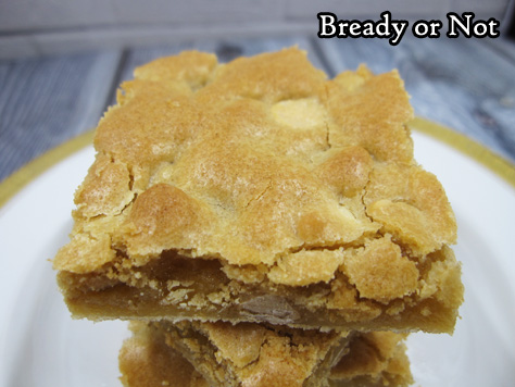 Bready or Not Original: Salted Caramel Chip Blondies 