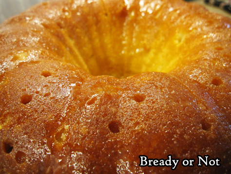 Bready or Not: Bourbon-Glazed Pound Cake (Tube/Bundt Cake) 