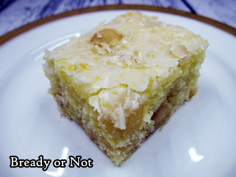 Bready or Not: Lemony Macadamia Nut Blondies 