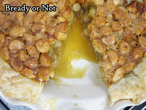 Bready or Not Original: White Chocolate Macadamia Nut Pie 