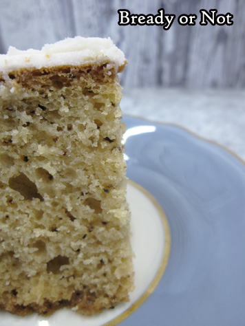 Bready or Not Original: Glazed Earl Grey Maple Gingerbread Sheet Cake 