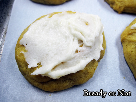 Bready or Not: Maple-Glazed Pumpkin Cookies 