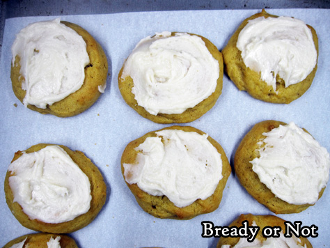 Bready or Not: Maple-Glazed Pumpkin Cookies 