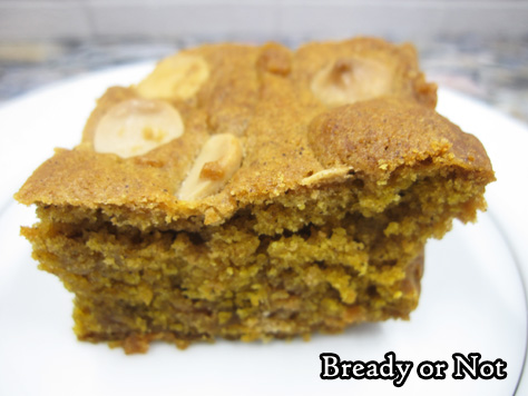 Bready or Not: Pumpkin Caramel Chip Bars 