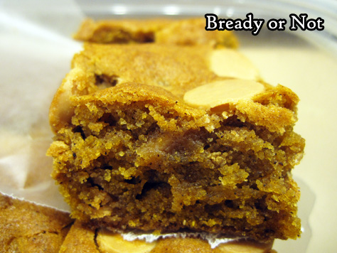 Bready or Not: Pumpkin Caramel Chip Bars 