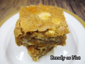 Bready or Not Original: Macadamia Nut Caramel Chip Blondies