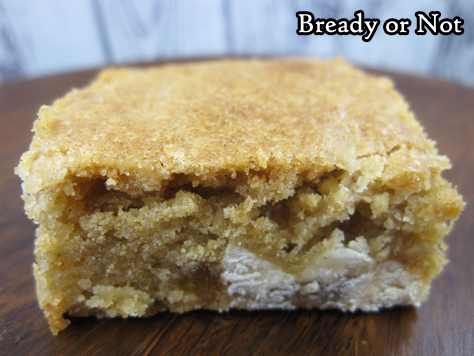 Bready or Not: White Chocolate Spiced Blondies 