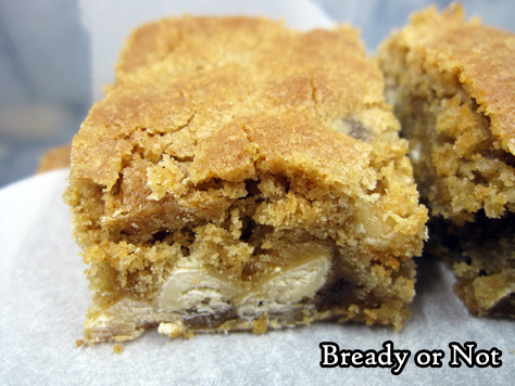 Bready or Not: White Chocolate Spiced Blondies 