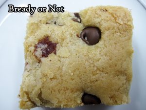 Bready or Not Original: Bacon Chocolate Chip Bars