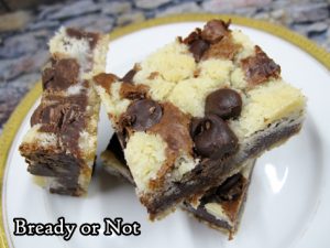 Bready or Not: Chocolate Crumble Bars