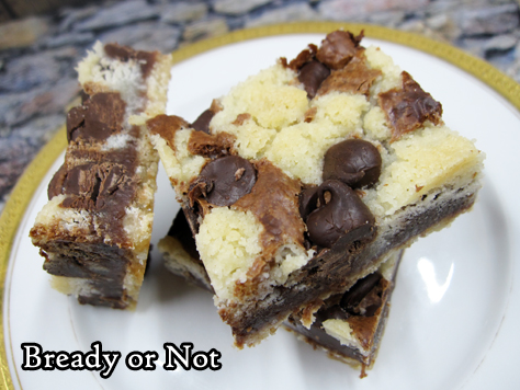 Bready or Not: Chocolate Crumble Bars 