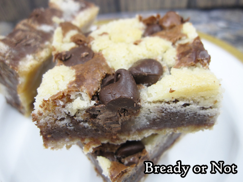 Bready or Not: Chocolate Crumble Bars 