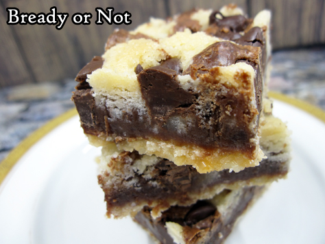 Bready or Not: Chocolate Crumble Bars 