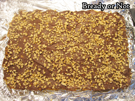 Bready or Not: Milk Chocolate Toffee Bars 