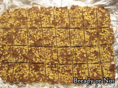 Bready or Not: Milk Chocolate Toffee Bars 