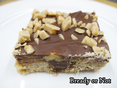 Bready or Not: Milk Chocolate Toffee Bars 