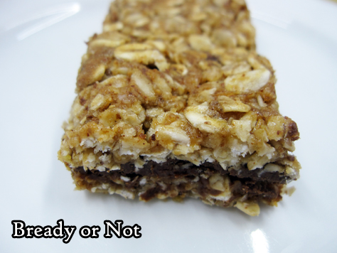 Bready or Not Original: No Bake Chocolate Almond Oatmeal Bars [Gluten Free] 