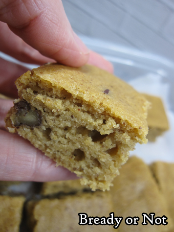 Bready or Not Original: Chickpea Almond Butter Blondies 