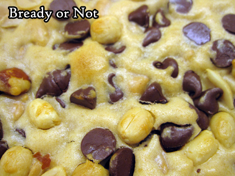 Bready or Not: Peanut Butter Chocolate Chip Bars 