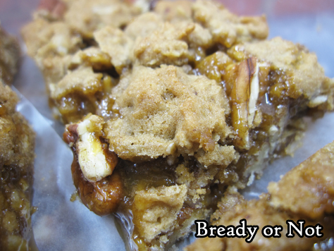 Bready or Not: Cappuccino-Caramel Oat Bars 