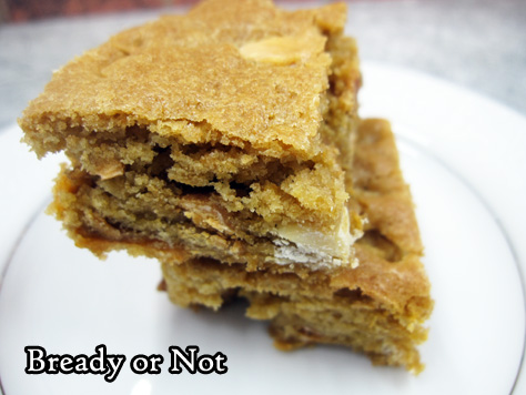 Bready or Not Original: Caramel Apple Chip Blondies 