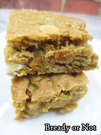 Bready or Not Original: Caramel Apple Chip Blondies 