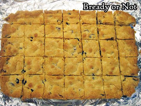 Bready or Not Original: Cranberry Candied Ginger Blondies 