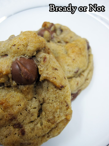 Bready or Not Original: Chewy Honey Chocolate Chip Cookies 