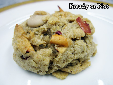 Bready or Not Original: Chewy Oatmeal Apple Chip Cookies 