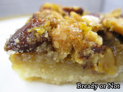 Bready or Not: Maple Nut Pie Bars 