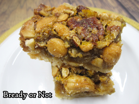 Bready or Not: Maple Nut Pie Bars 
